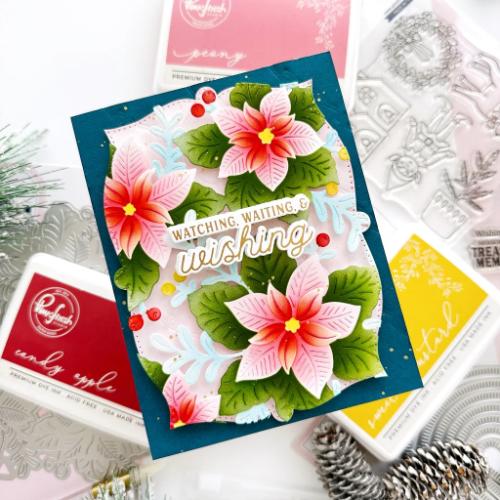 Pinkfresh Studio - Interlaced Quatrefoil press plate