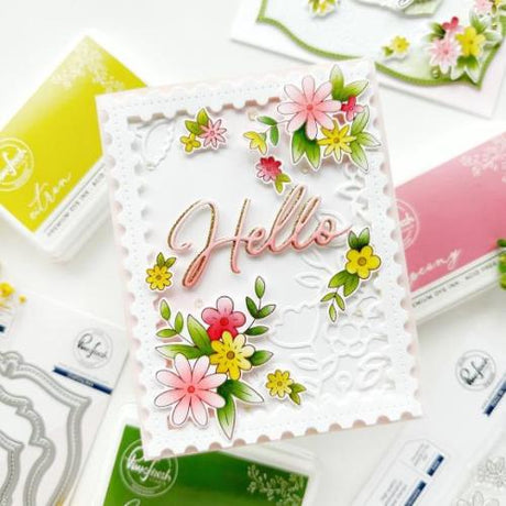 Pinkfresh Studio - Cheerful Blossoms stamp