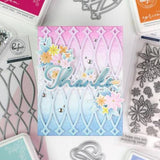 Pinkfresh Studio - Cheerful Blossoms stamp