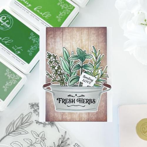 Pinkfresh Studio - Herb Garden stamp