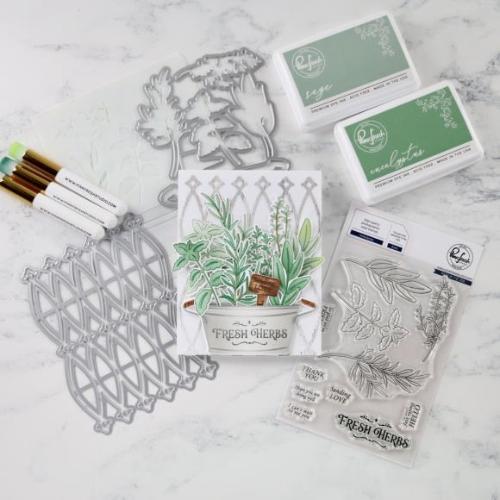 Pinkfresh Studio - Herb Garden stamp