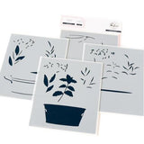 Pinkfresh Studio - Herb Garden stencil