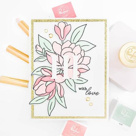 Pinkfresh Sudio - Magnificent Magnolia die