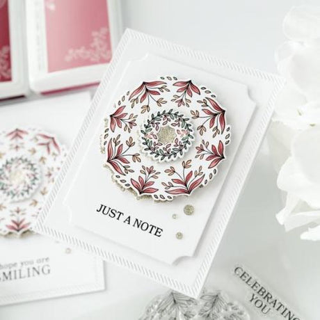 Pinkfresh Sudio - Floral Kaleidoscope die