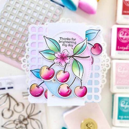 Pinkfresh Studio - Cherry Bliss stamp