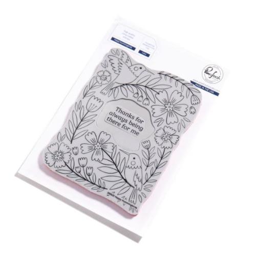 Pinkfresh Studio - Happy Hummingbirds cling stamp