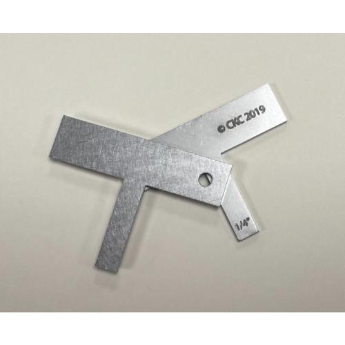 Cool Katz Craft Cutz 1/4" Stainless Steel Hinge Spacers