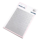 Pinkfresh Studio - Stitched Basket Weave Coverplate die