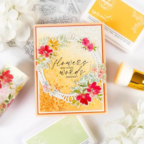 Pinkfresh Studio - Flowers for the Soul stamp