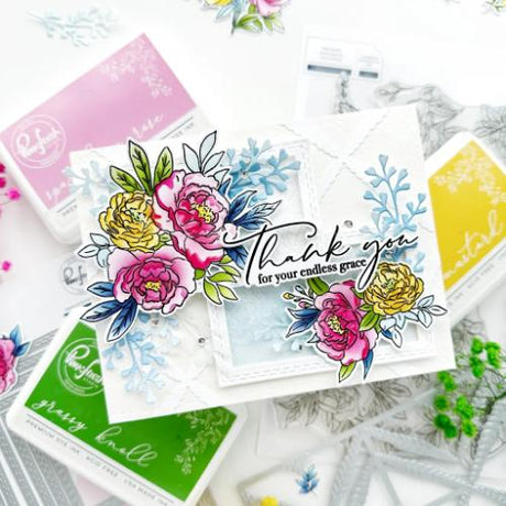 Pinkfresh Studio - Leafy Lattice die