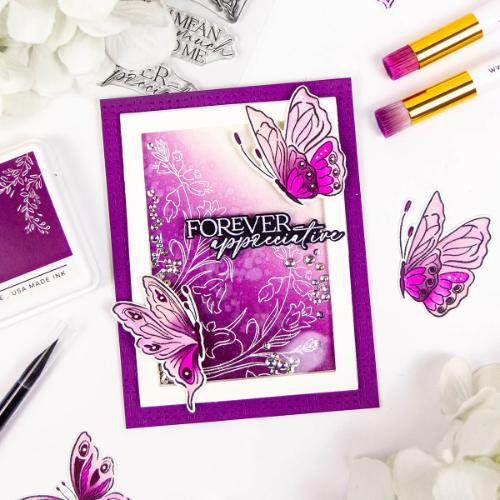 Pinkfresh Studio - Butterfly Bliss stencil
