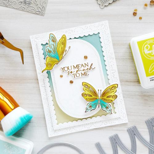 Pinkfresh Studio - Butterfly Bliss press plate