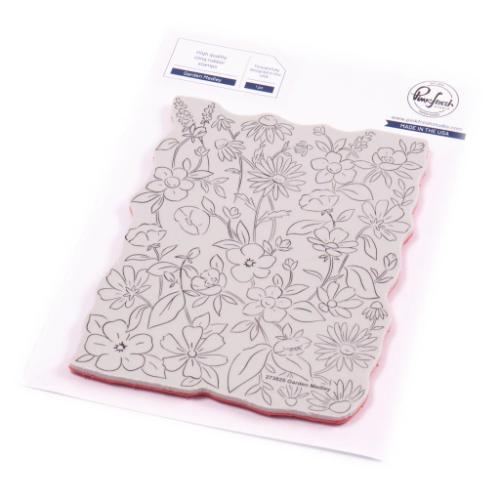 Pinkfresh Studio - Garden Medley cling stamp