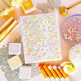 Pinkfresh Studio - Garden Medley press plate