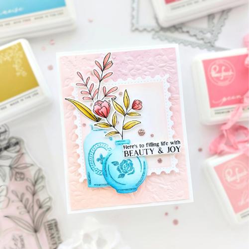 Pinkfresh Studio - Keepsakes of the Heart stamp