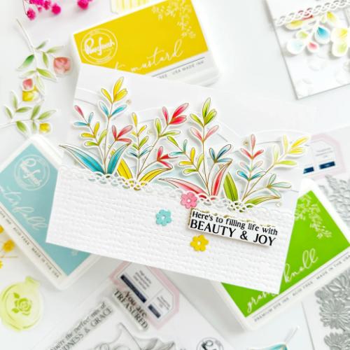 Pinkfresh Studio - Keepsakes of the Heart press plate