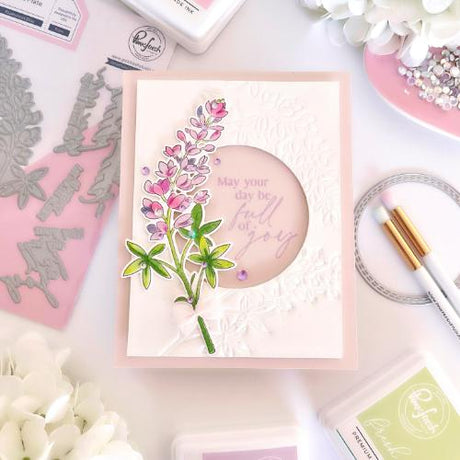 Pinkfresh Studio - Bluebonnet Bliss stencil