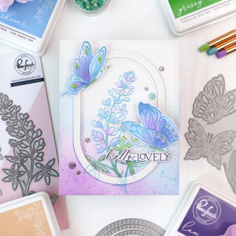 Pinkfresh Studio - Bluebonnet Bliss stencil