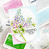 Pinkfresh Studio - Bluebonnet Bliss stencil