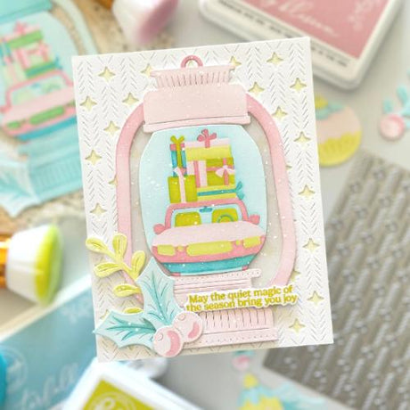 Pinkfresh Studio - Lantern Landscapes stencil