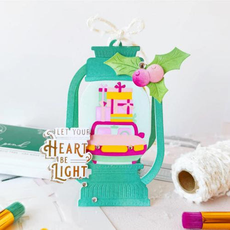 Pinkfresh Studio - Lantern Landscapes stencil