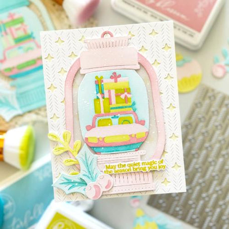 Pinkfresh Studio - Lantern Landscapes stencil