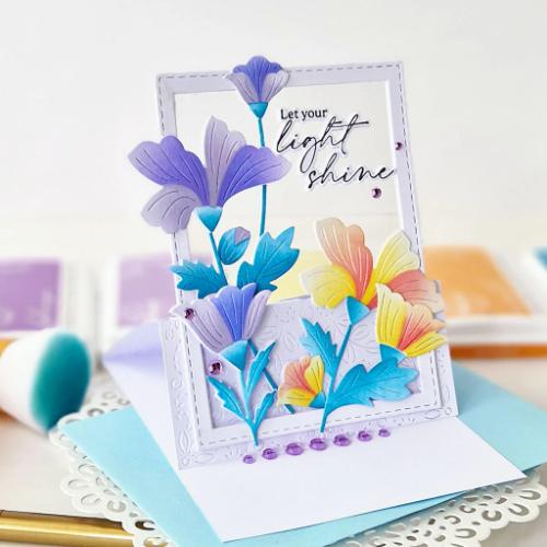 Pinkfresh Studio - Petal Perfection stencil