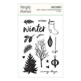 Spellbinders - Simple Vintage Evergreen Memories Stamp & Die Bundle by Simple Stories - Postage as per Actual