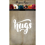 Paper Rose Studio - Hugs Layered Script Metal Cutting Die 28837