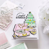 Pinkfresh Studio - Merry Melodies stamp