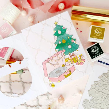 Pinkfresh Studio - Merry Melodies stencil