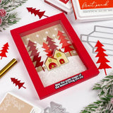 Pinkfresh Studio - Evergreen Sparkle coverplate die