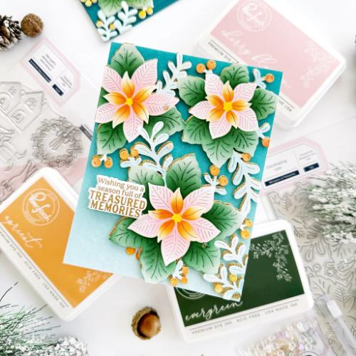 Pinkfresh Studio - Evergreen Sparkle coverplate die