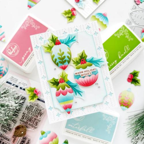Pinkfresh Studio - Evergreen Sparkle coverplate die