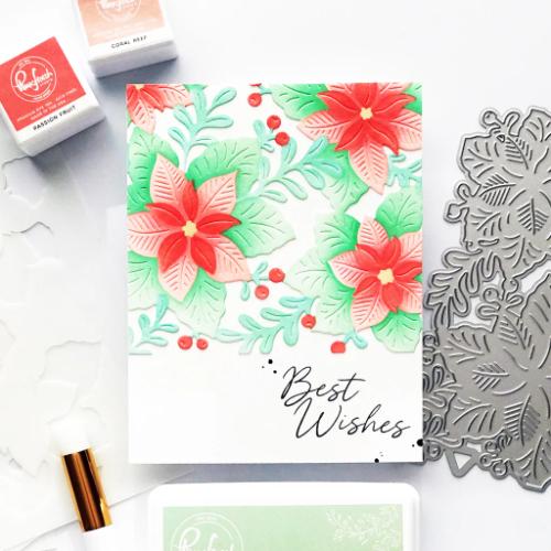 Pinkfresh Studio - Whispers of Poinsettia die