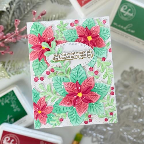 Pinkfresh Studio - Whispers of Poinsettia die