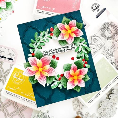 Pinkfresh Studio - Whispers of Poinsettia die
