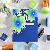 Pinkfresh Studio - Whispers of Poinsettia stencil