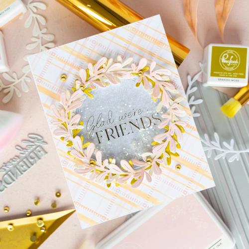 Pinkfresh Studio - Tied with Cheer die & stencil bundle