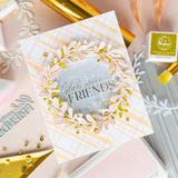 Pinkfresh Studio - Tied with Cheer die & stencil bundle