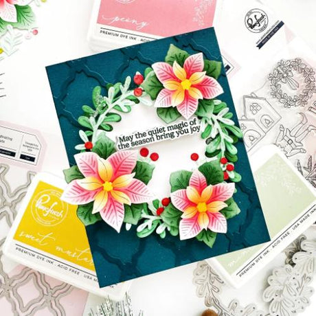 Pinkfresh Studio - Tied with Cheer die & stencil bundle