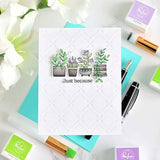 Pinkfresh Studio - Petal Trellis coverplate die