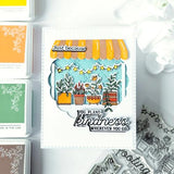 Pinkfresh Studio - Petal Trellis coverplate die