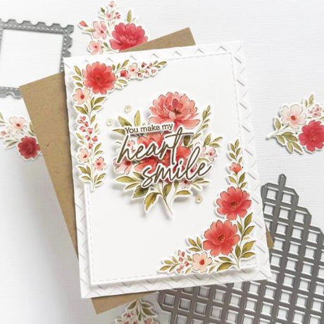 Pinkfresh Studio - Peony Glow die