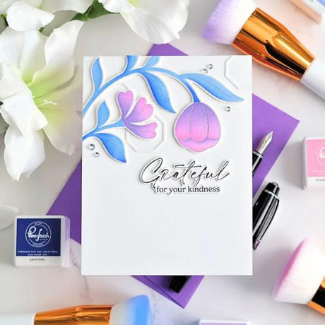 Pinkfresh Studio - Moonlit Blooms press plate