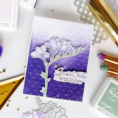 Pinkfresh Studio - Freesia Flourish die