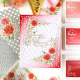 Pinkfresh Studio - Diamond Lattice coverplate die