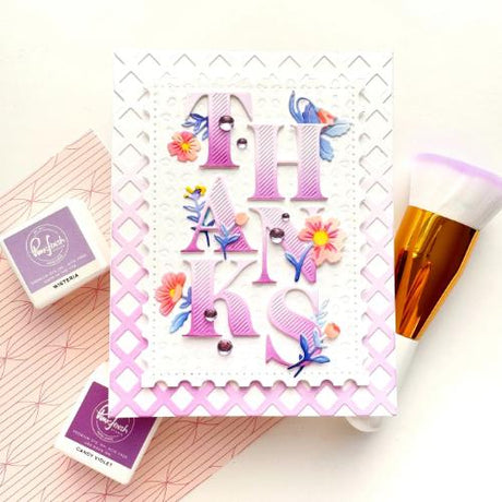Pinkfresh Studio - Floral Lattice coverplate die
