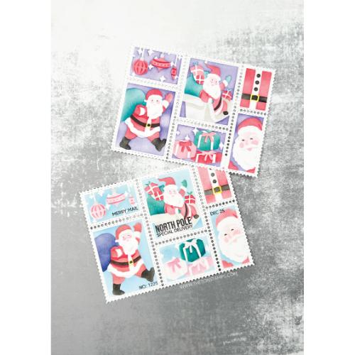 The Ton Stamps - Postage: Jolly Layering Stencils