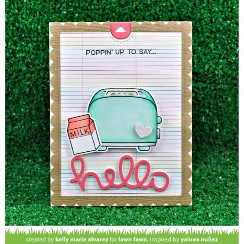 Lawn Fawn - Lawn Cuts - Scripty Hello Dies